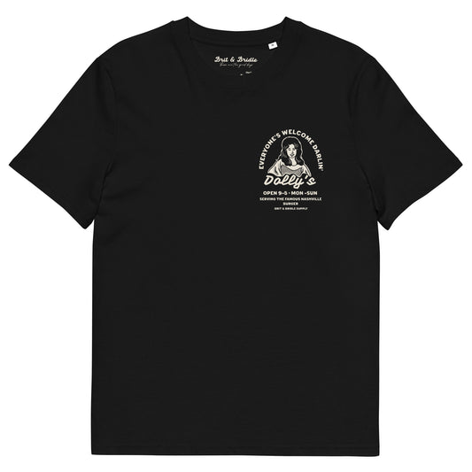 Dolly's Diner Organic Cotton T-shirt Brit&Bridle