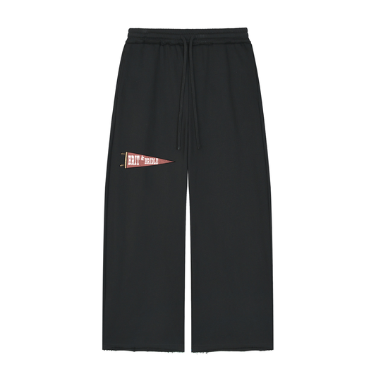 Women’s Wide Leg Rodeo Royale Raw Edge Sweatpants ODMPOD