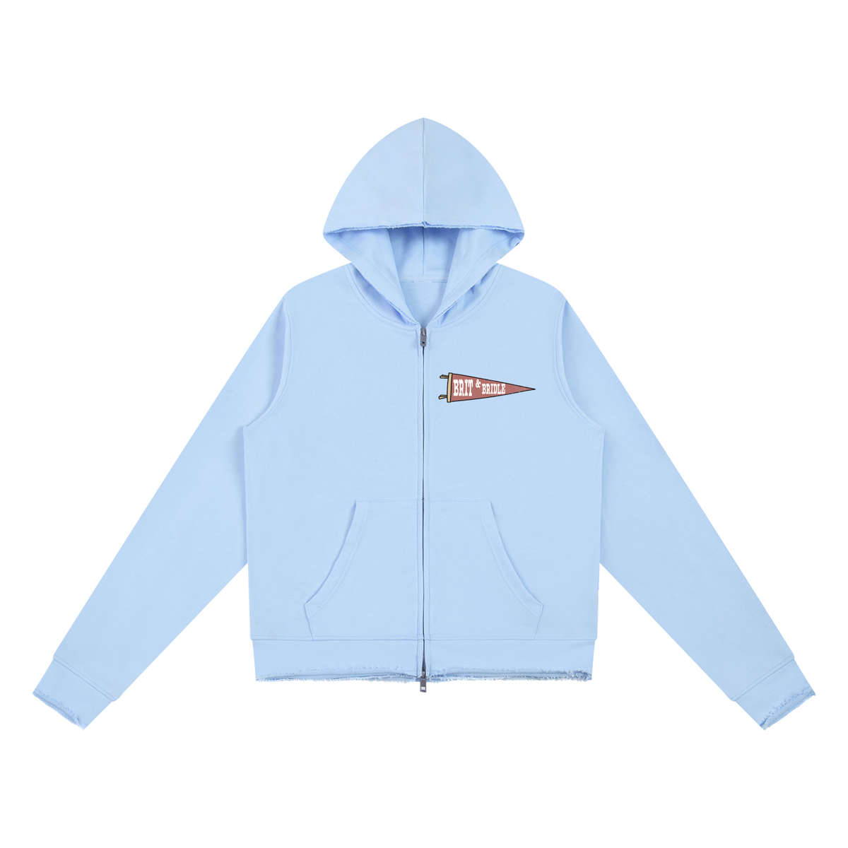 Women's Raw Edge Rodeo Royale Full Zip Hoodie – Brit&Bridle