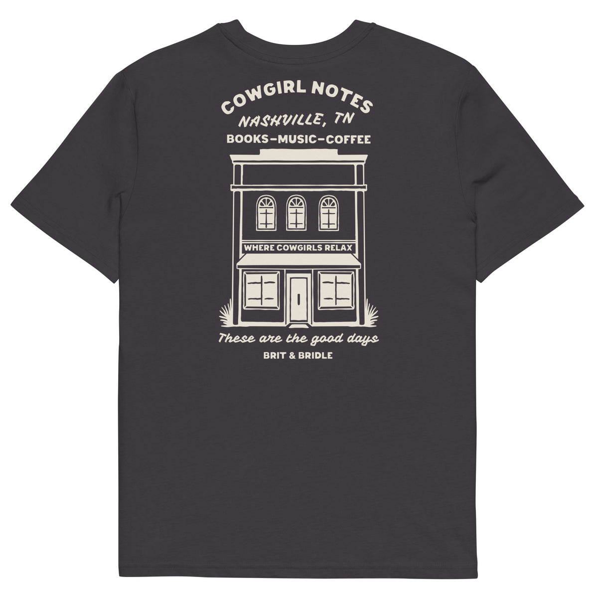 Cowgirl Notes Organic Cotton T-Shirt Brit&Bridle