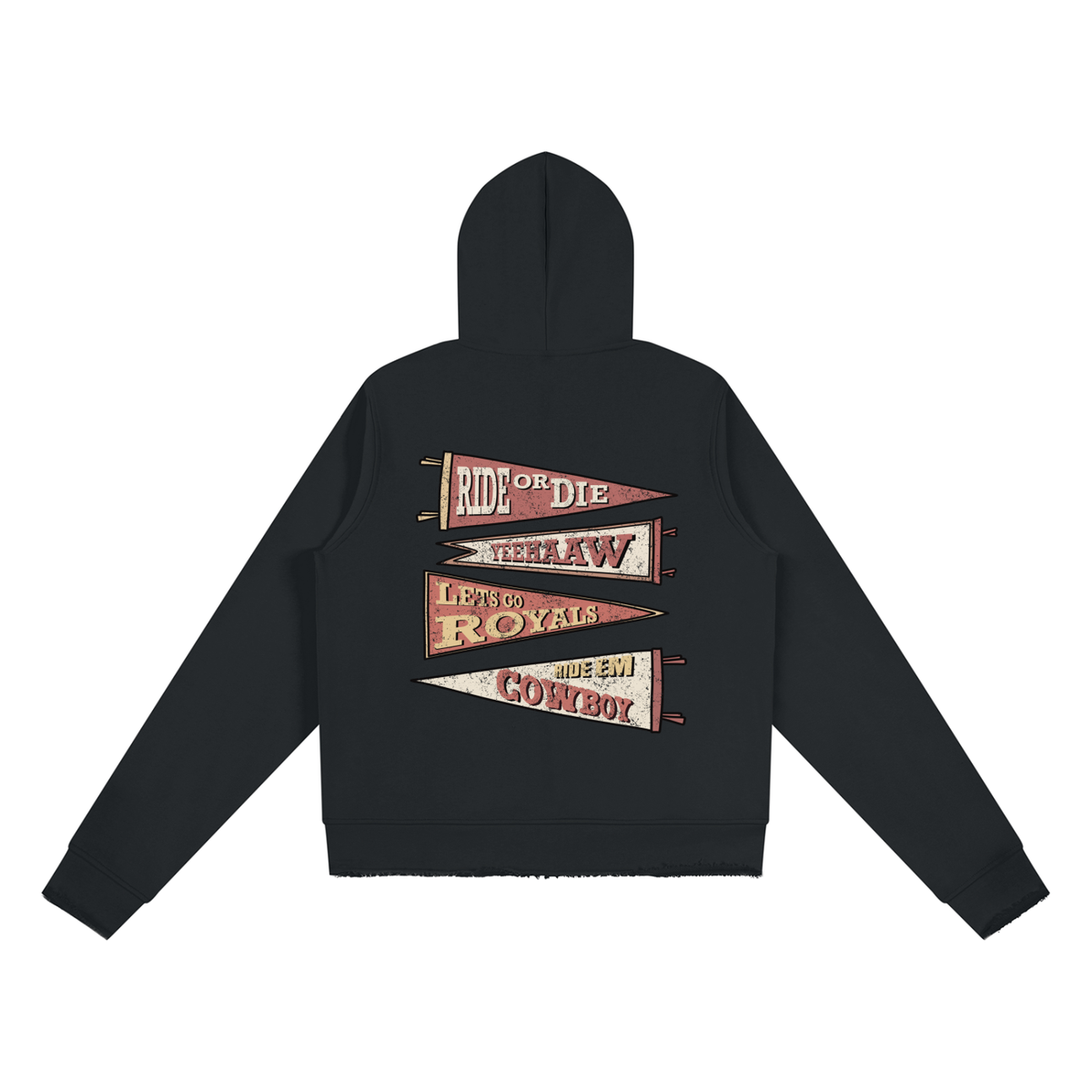 Women’s Raw Edge Rodeo Royale Full Zip Hoodie ODMPOD