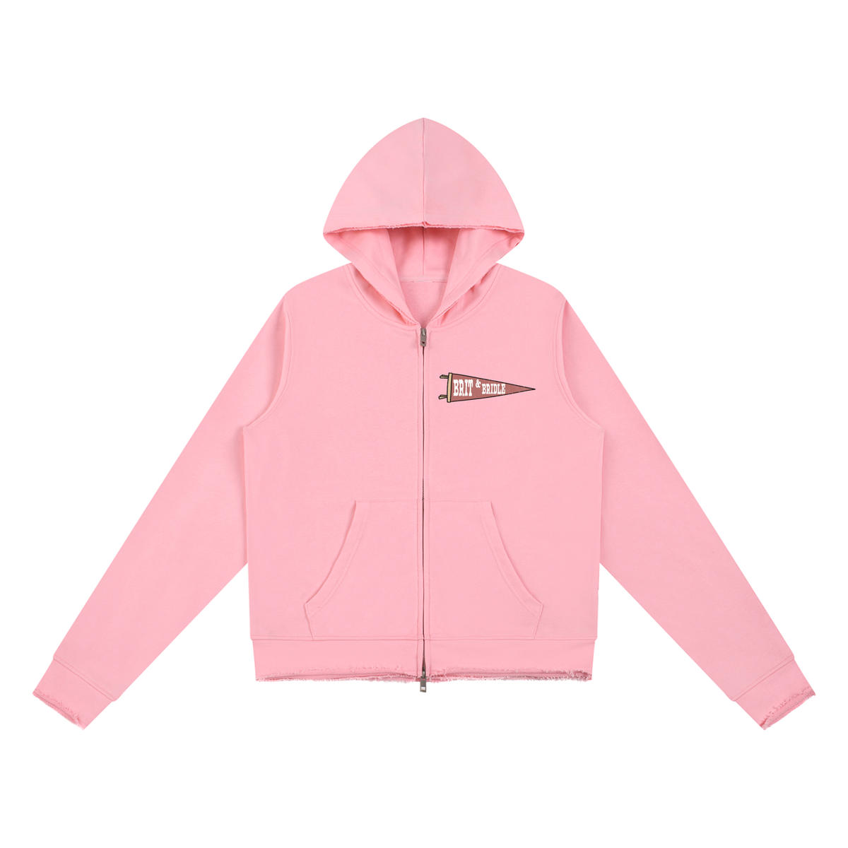 Women's Raw Edge Rodeo Royale Full Zip Hoodie – Brit&Bridle